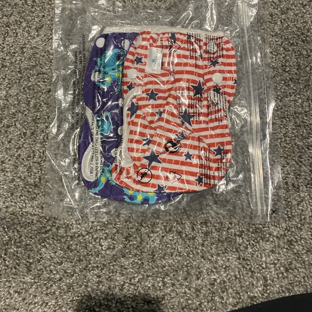 💖3/$15💖 2-pack reusable Diaper Covers NWT